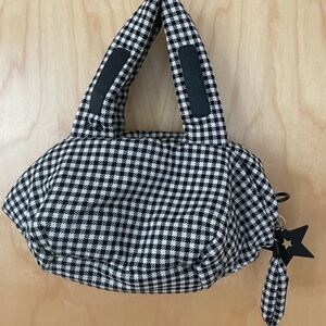 See By Chloe Black and White Shoulder Bag